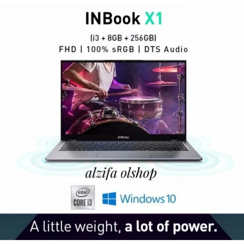 Laptop Infinix INBook X1 i3-1005G1 8/256Gb