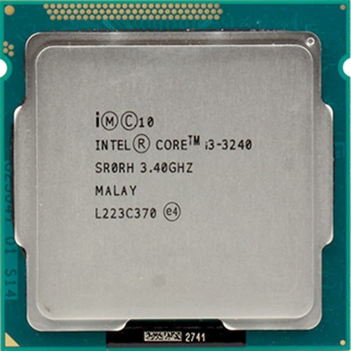 Wtb004 Intel Processor Core I3-3240 (3.4 Ghz, C3Mb) Tray Terpercaya