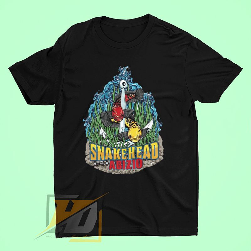 Baju Kaos Anak Gambar Ikan channa/cana kaos anak laki-laki perempuan terbaru