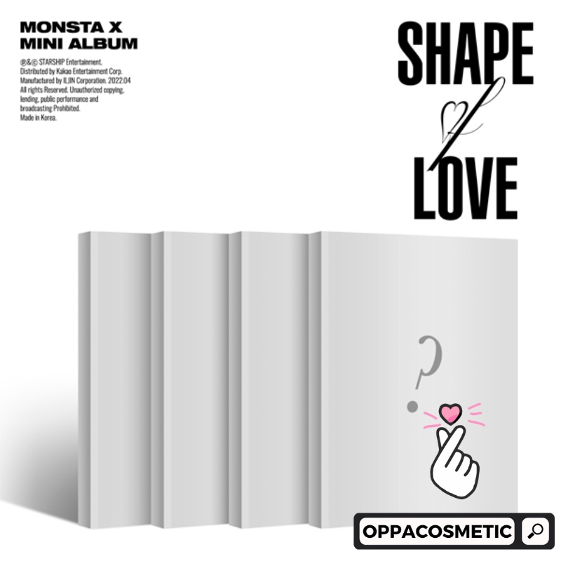 Album Boy band MONSTA X - Mini Album Vol.11 [SHAPE of LOVE]