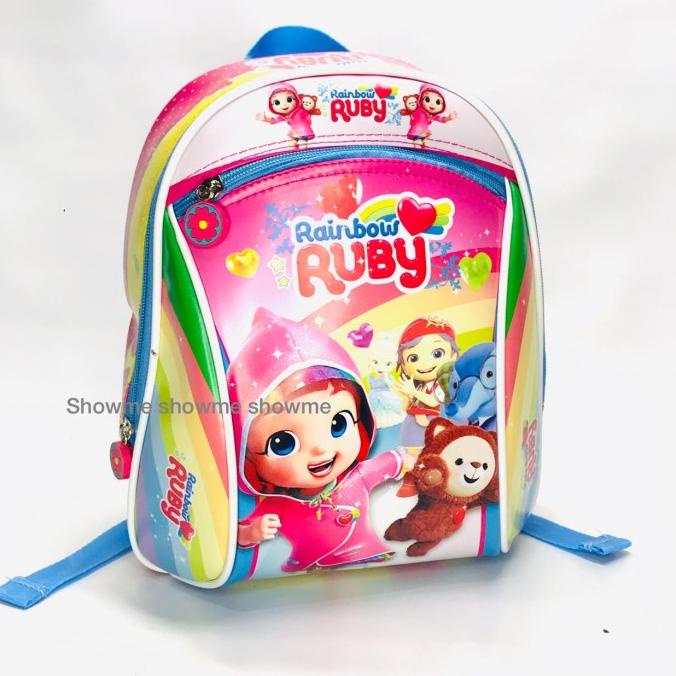 Tas Ransel Anak Sekolah PAUD - TK RAINBOW RUBY