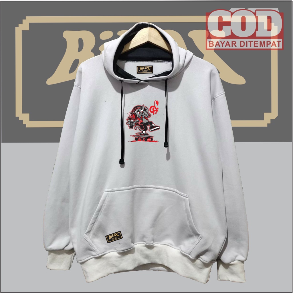 Sweater Hoodie Jaket Sweater Ziper Jaket Hoodie Anime Bilox Polos Terlaris