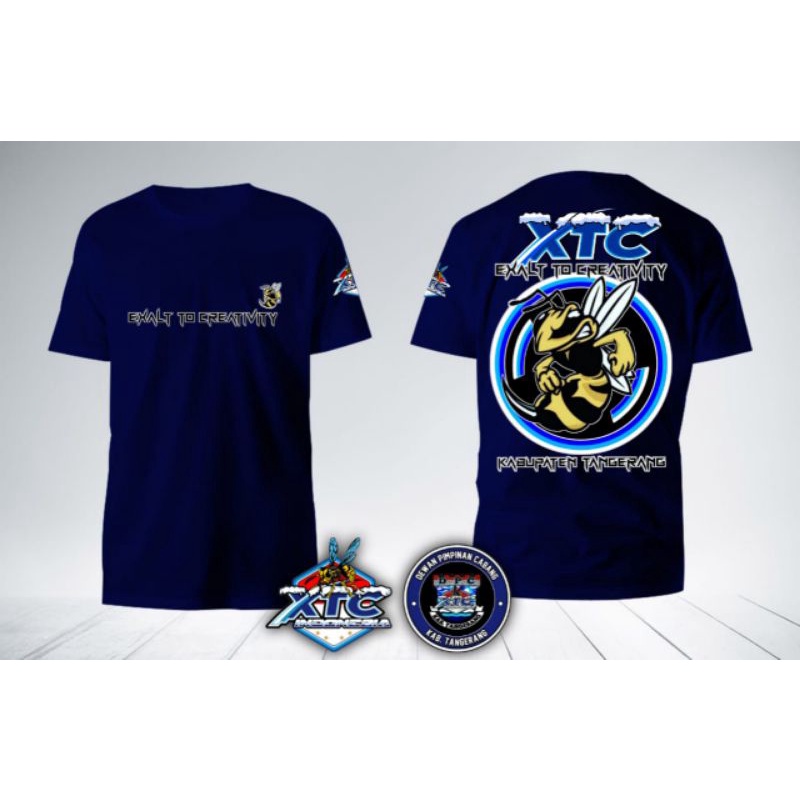 kaos xtc daerah Original terbaru