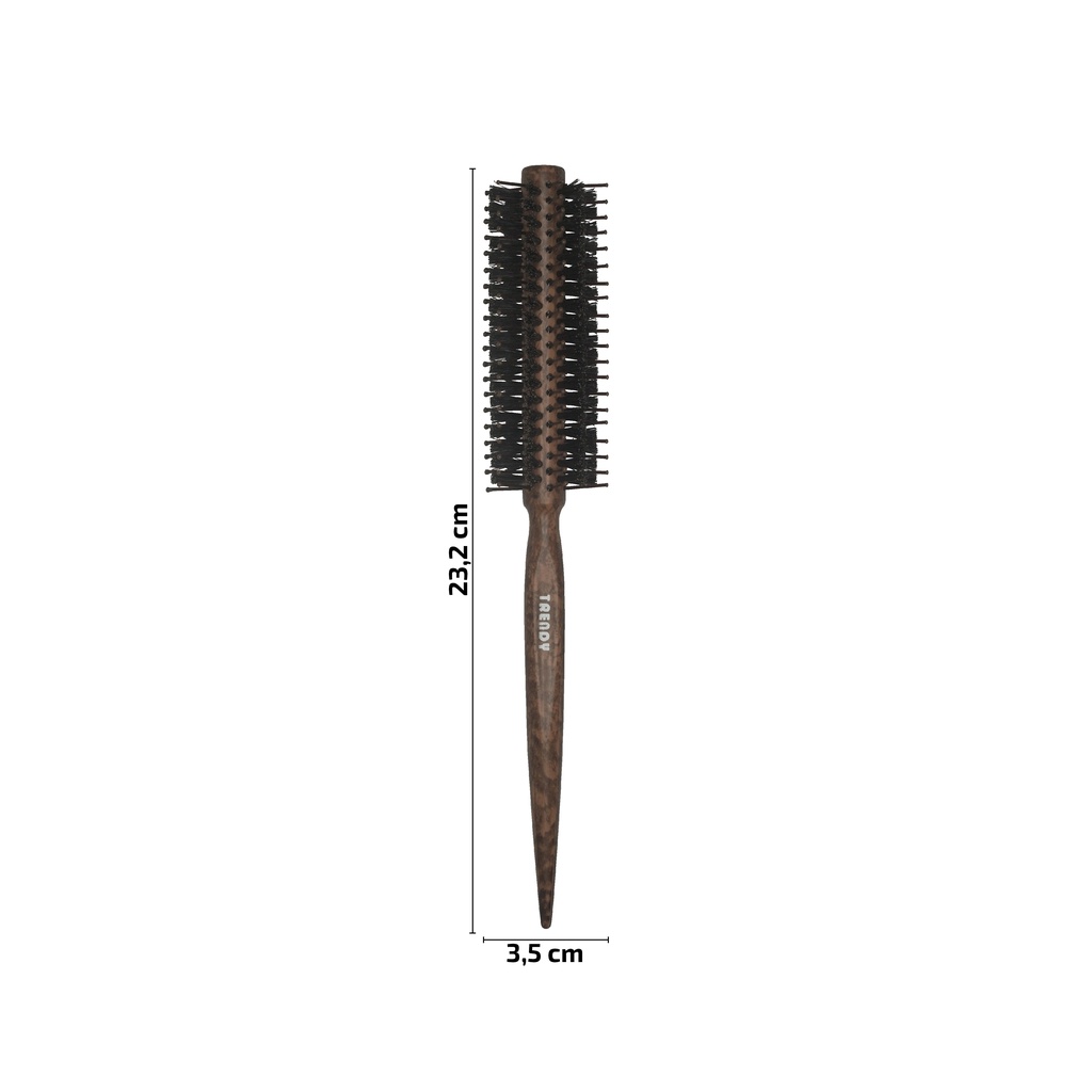 TRENDY Sisir Blow Styling Rambut 23,2 x 3,5 cm/ Sisir Roll/ ME030