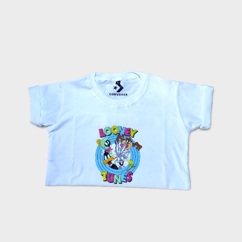 baju anak anak kaos anak converse looney toones katun combed 24s super soft handfield .