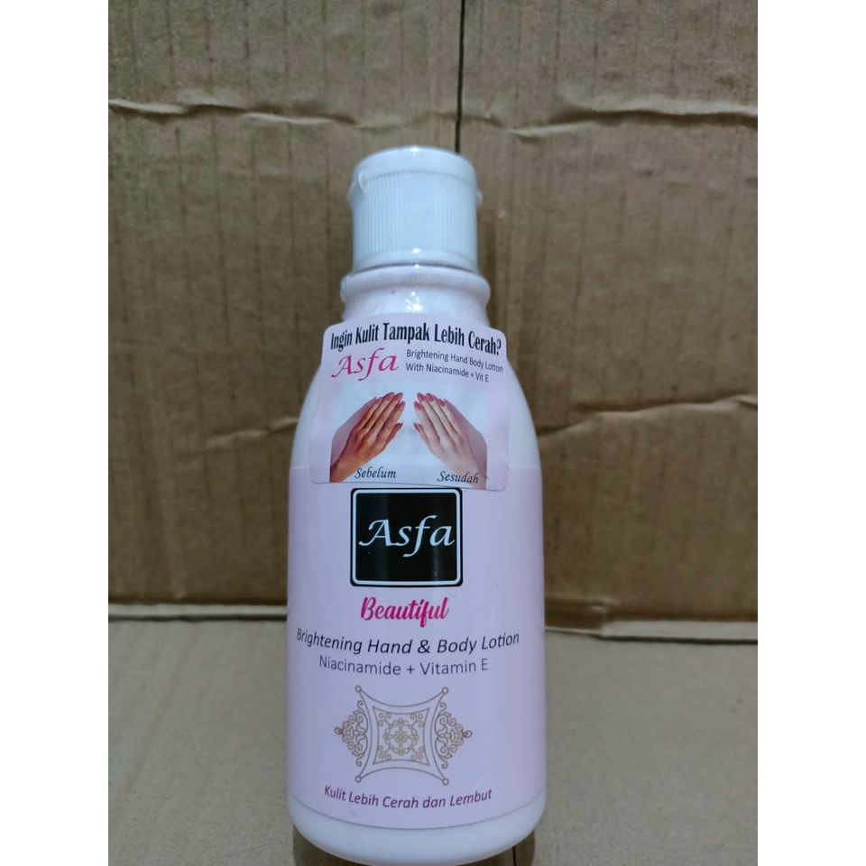 Asfa Brightening Hand Body Lotion 130 ml