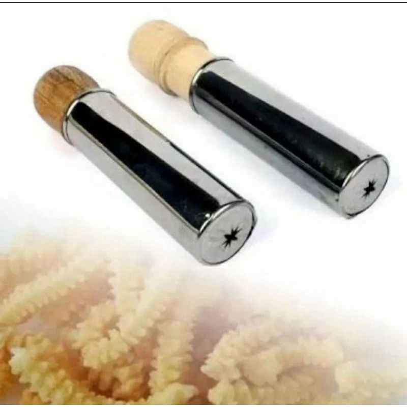 Cetakan Kue Akar Kelapa / Cetakan Kue Kering Kecipir Stainless