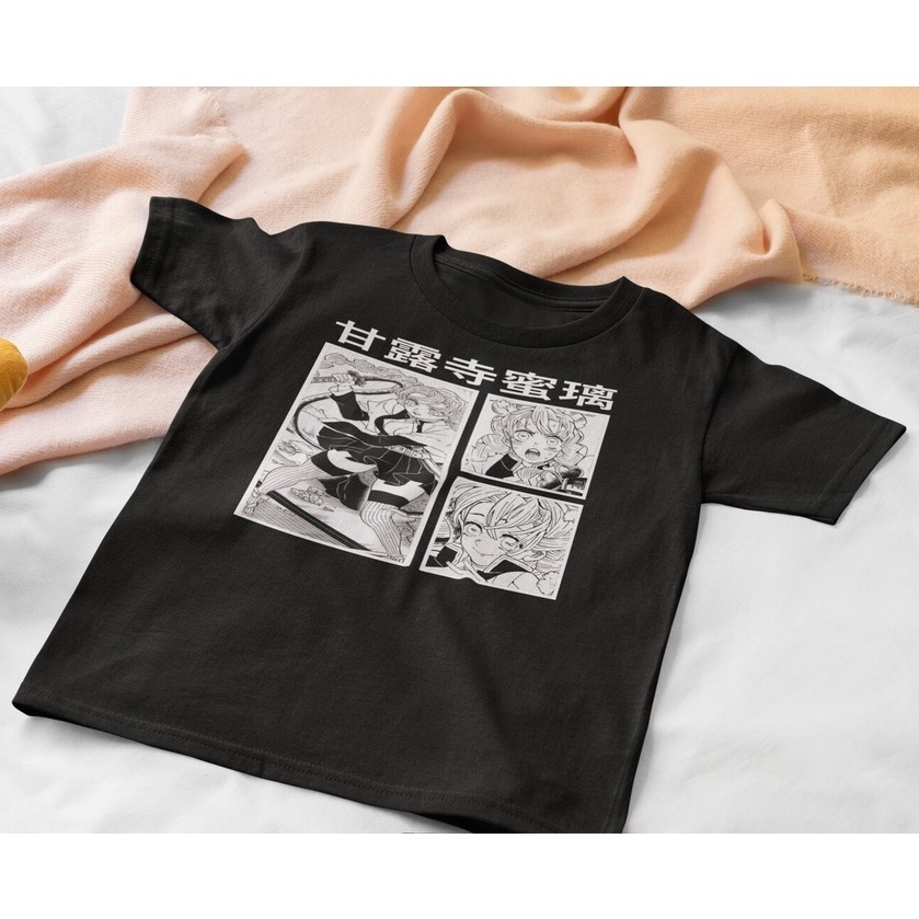 Tshirt Mitsuri Kanroji Anime Manga Kimetsu No Yaiba Demon Slayer Premium Unisex