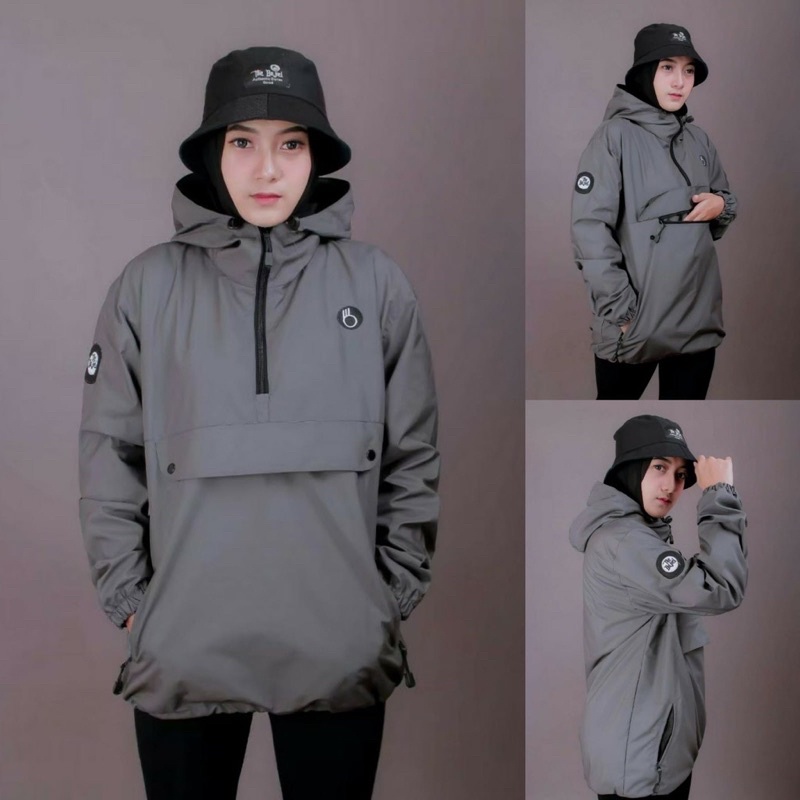 The Bojiel Abu Jaket Cougle Simple Jaket Parasut Jaket Outdoor Jaket Cagoule JNK