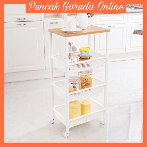 Keyway Rak 4 Tingkat 47X32X97.2 Cm - Putih