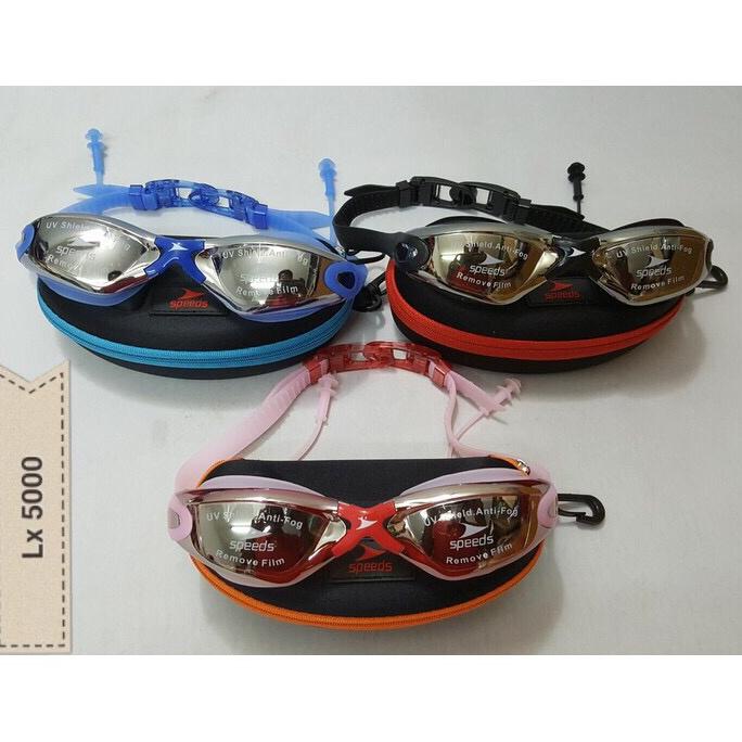 KACAMATA RENANG SPEEDS LX 5000 ORIGINAL BONUS TAS BOX CANTIK HARGA OK