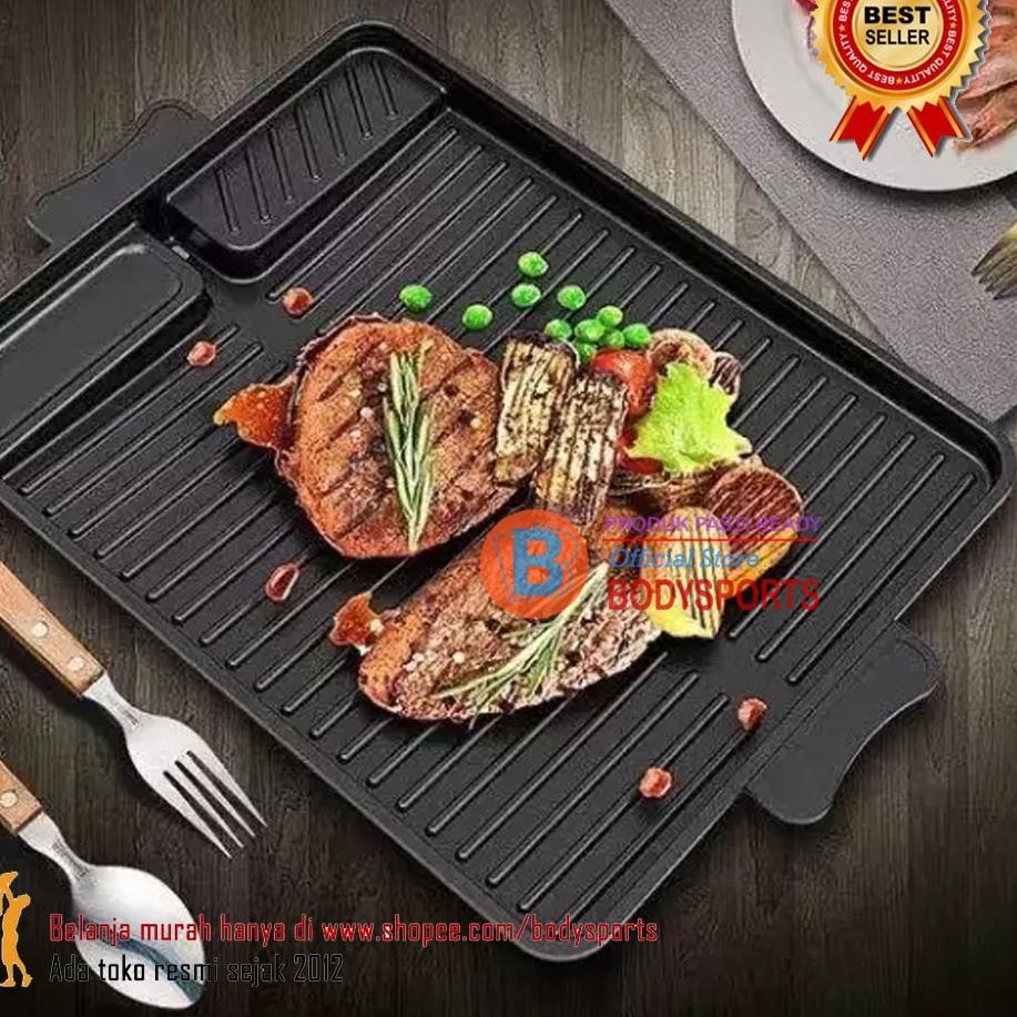 PANCI YAKINIKU Multi Grill Pan ALAT PANGGANG / PEMANGGANG Yakiniku Bbq daging sapi sate diatas kompo