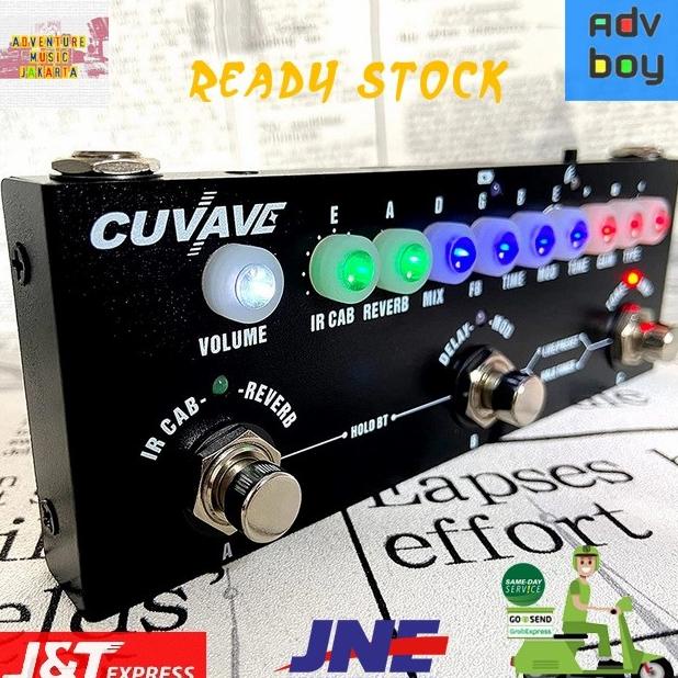 Cuvave Cube Baby Efek Gitar Multi Delay Chorus Reverb Phaser Bluetooth