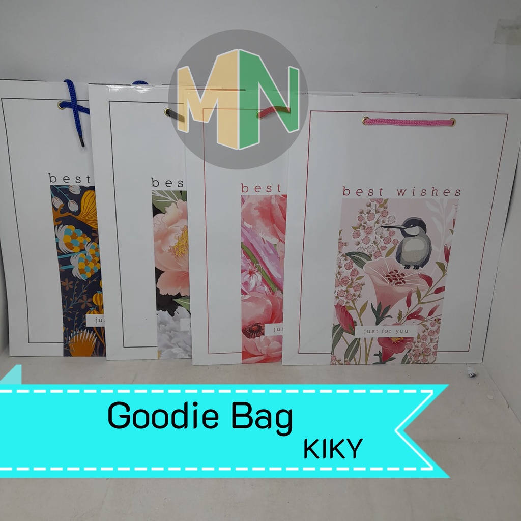 

Paper Bag Tali / Goody Bag Best Wishes Brand KIKY