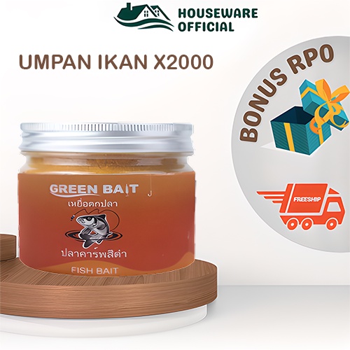 Umpan ikan mancing penarik super X2000 umpan pancing siap pakai makanan yang memikat semua jenis ika