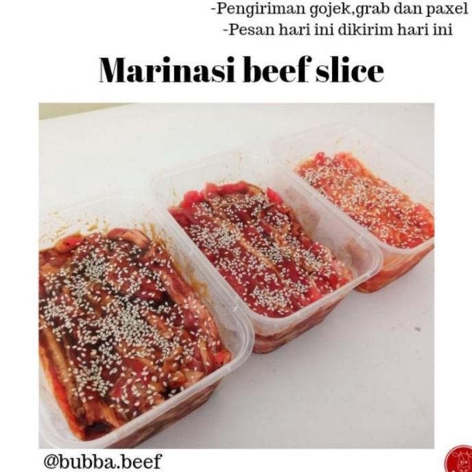 

Beef Slice Marinasi/Beef Slice Marinasi 500Gr/Daging Slice Aice.Kila