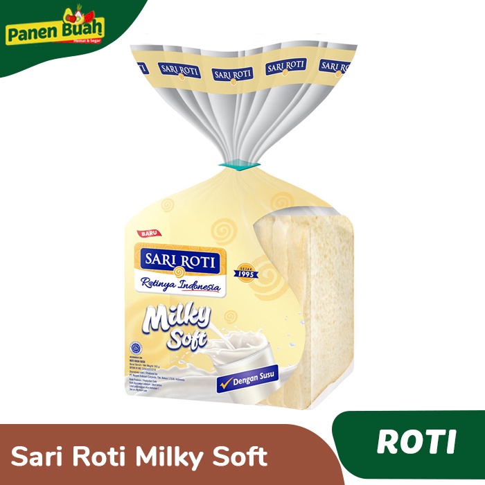 

Roti Tawar Sari Roti Milky Soft