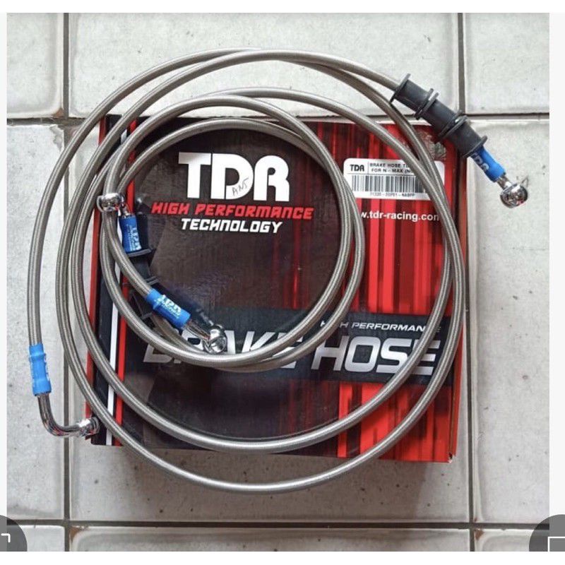 Selang rem Nmax TDR non ABS set depan 110cm belakang 210 cm brake hose TDR nmax