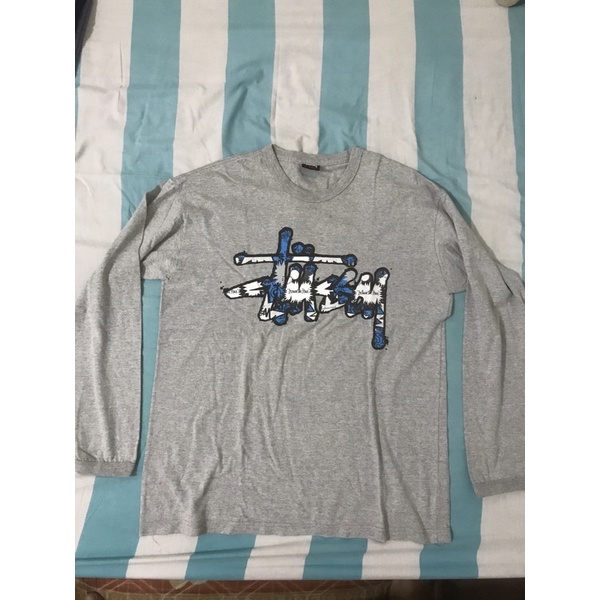 baju kaos lengan panjang stussy