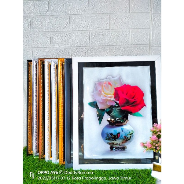 Figura Foto  12R/14R list ( 30x40/35x45 ) Figura Foto Frame Bingkai