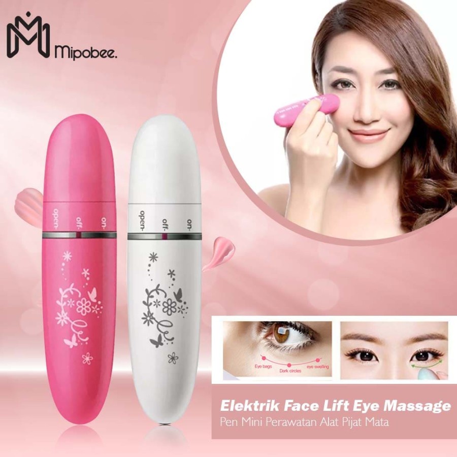 Pen Mini Perawatan Alat Pijat Mata Elektrik Face Lift Eye Massage