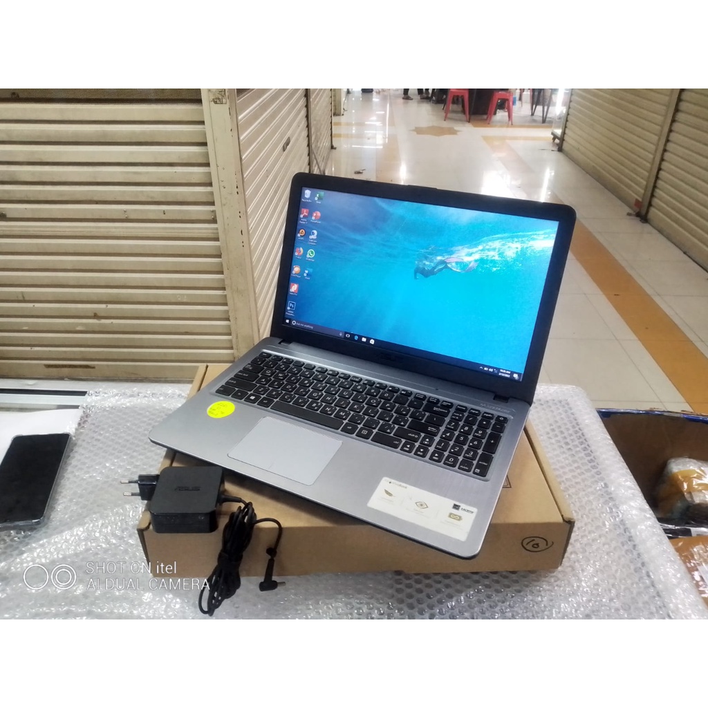 LAPTOP ASUS CORE I3 gen 7 RAM 4 GB SSD 128 GB HDD 1 TB 15 INCH GENERASI BARU WINDOWS11 Siap Pakai