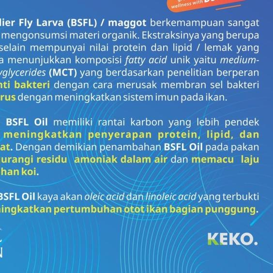 PAKAN KOI WELLGRO 2 KG M FLOATING MAKANAN IKAN KOI