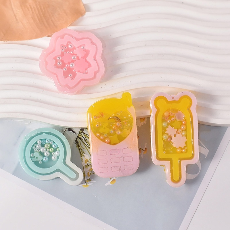Cetakan Resin Bentuk Bunga Bahan Silikon Cr