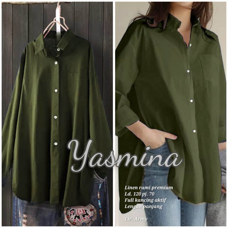 YASMINA BLOUSE WANITA TERBARU