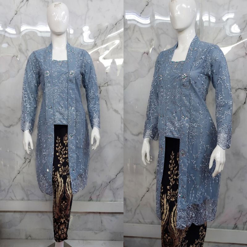 kebaya Kutu Baru Payet/ Tunik Tulle/ Kebaya Modern / Kebaya Favorite / Batik Couple