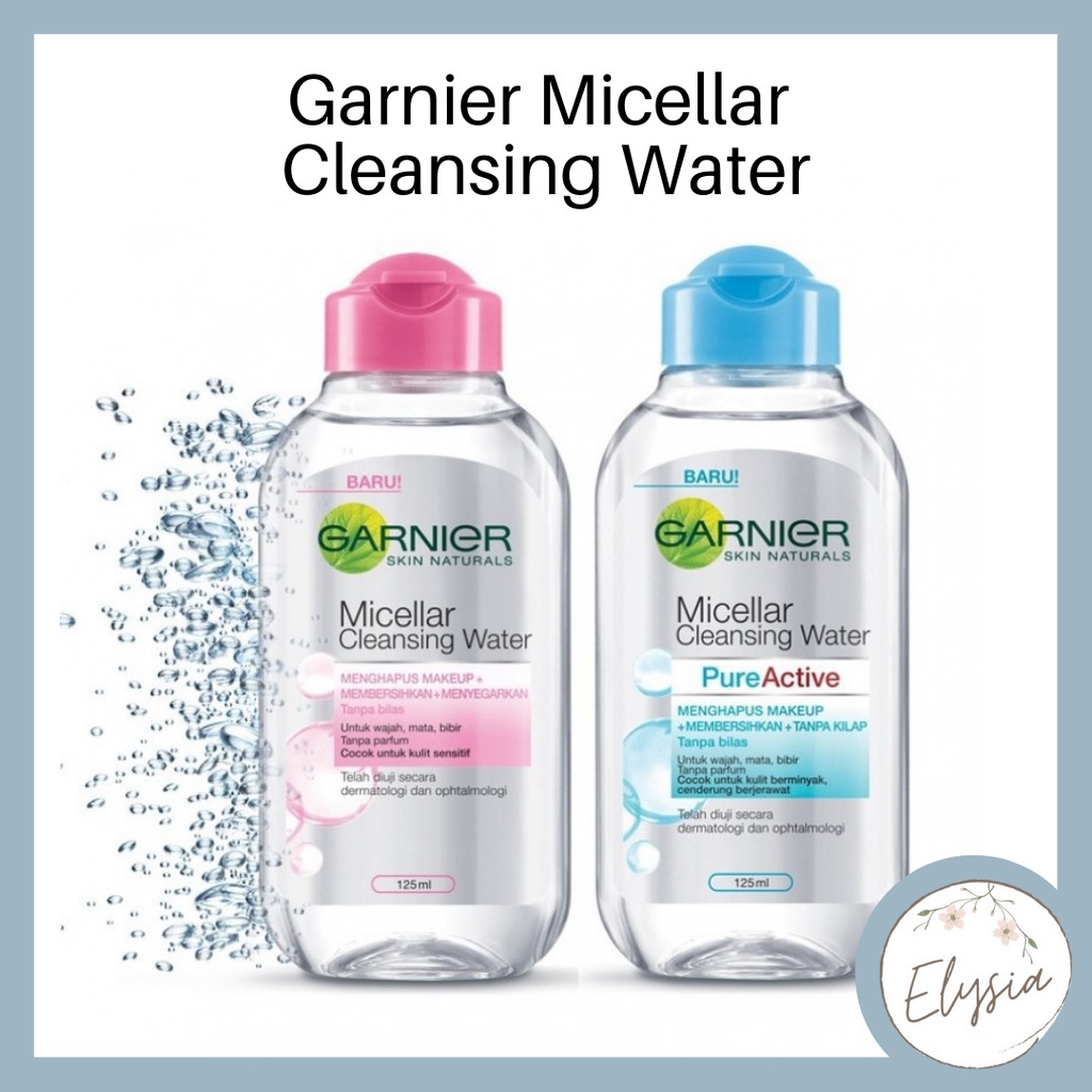 Garnier Micellar Cleansing Water - 125 ml |  Micellar Cleansing rose 125 ml 400ml