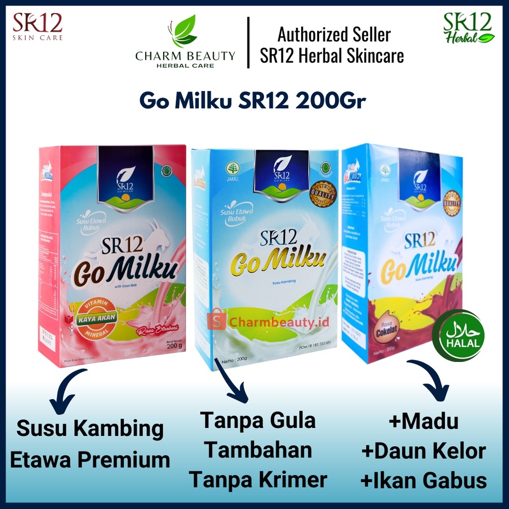 

[COD] Susu Kambing Etawa Bubuk Go Milku SR12 Untuk Anak Bayi Promil Asam Urat Sendi Tulang Paru Paru Lambung Diabetes Asma