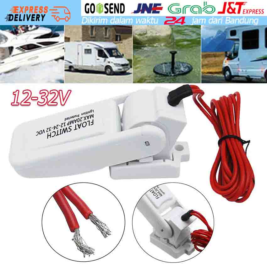 12V 1100GPH Automatic Bilge Pump Boat Submersible Pump Marine Float Switch