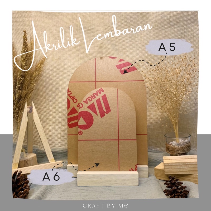 

(TERMURAH) akrilik lembaran A5 A6 akrilik cutting laser acrylic custom akrilik bening 2mm