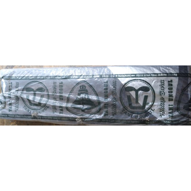 MULSA BELL 120 CM BERAT 4 KG PLASTIK HITAM PERAK