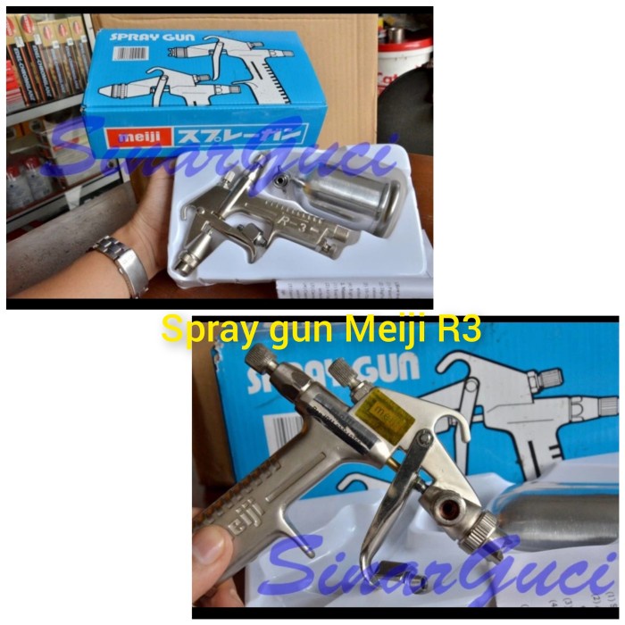 "'''] spray gun meiji r3 200cc tabung atas