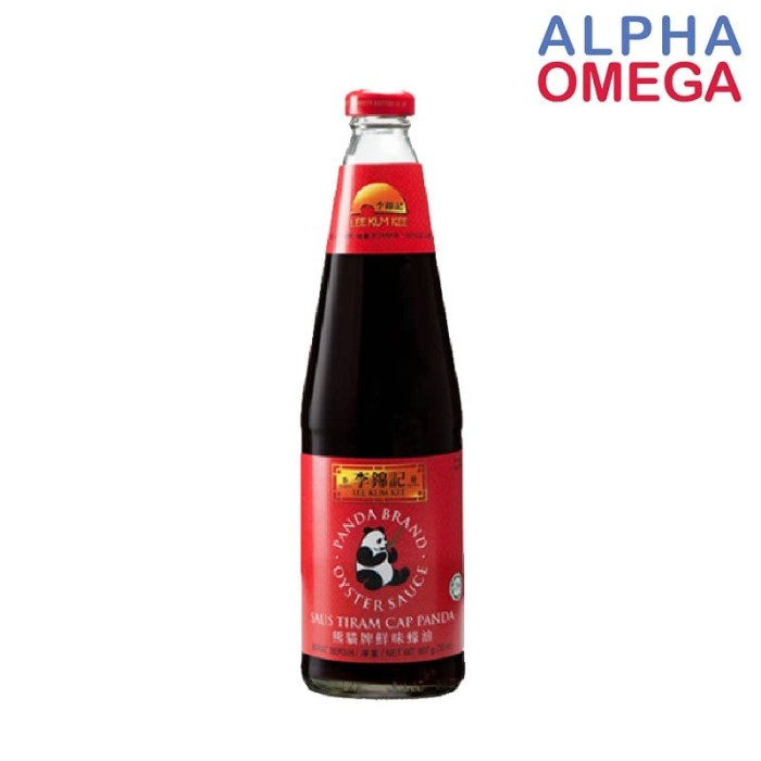 

LEE KUM KEE OYSTER SAUCE PANDA 907 GRAM - SAUS TIRAM KHAS CHINESE FOOD