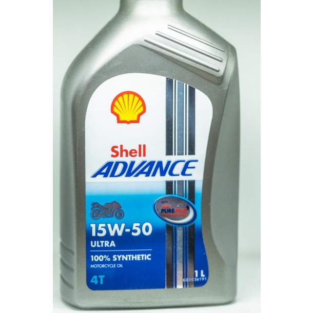 Oli Motor Sintetik terbaik Shell Advance 4T Ultra 15W-50