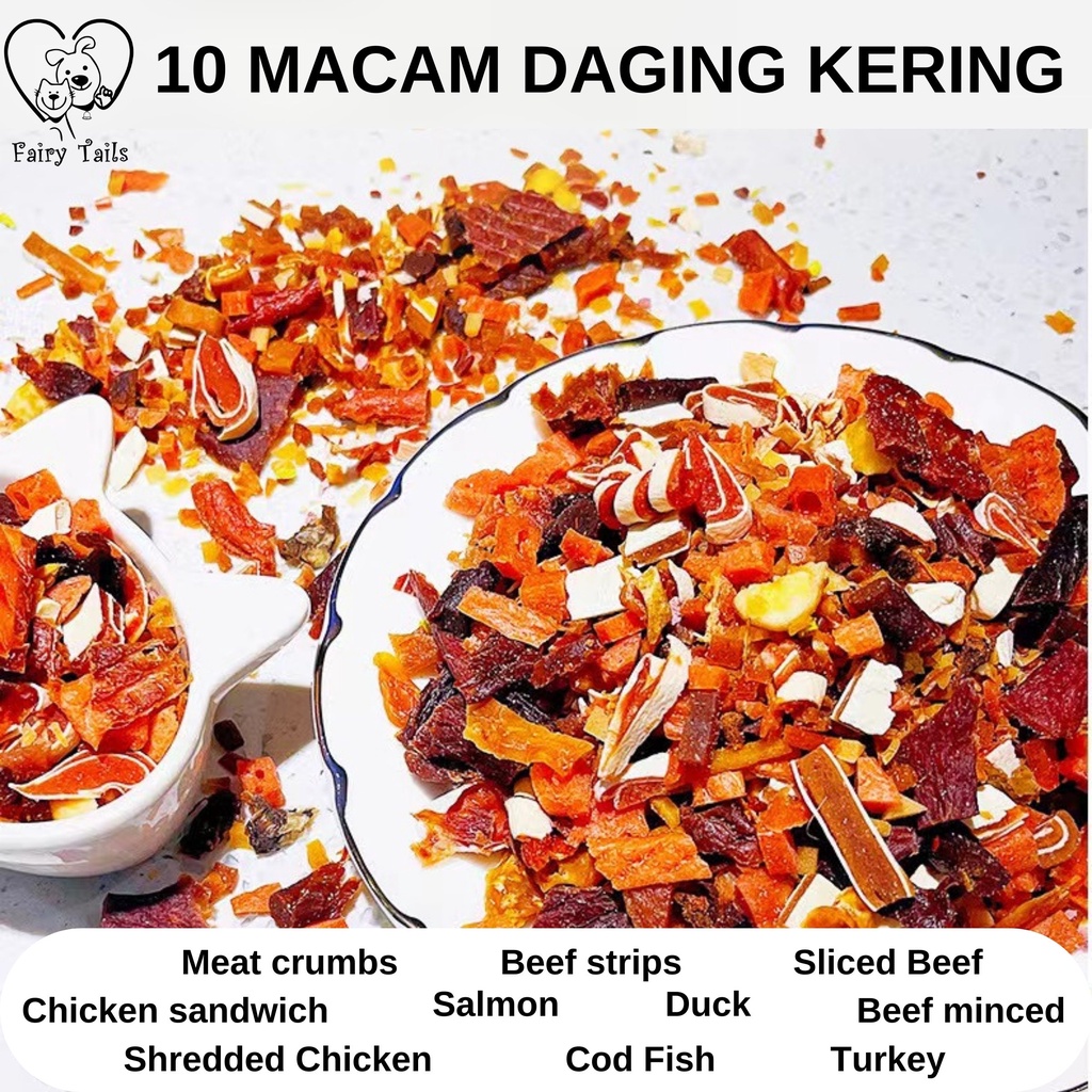 [Premium German Quality] Topping Makanan Rupert's Choice Dari Daging Sayur Buah Segar Untuk Anjing Anabul Toping Suplemen Tambahan Pelengkap Bergizi Untuk Menambah Nafsu Makan / Food Topper For Dog Fresh Meat Fruit and Vegetables