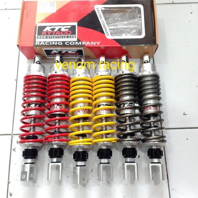 shockbreaker adjustable aerox155 ktc/ shock ktc kytaco aerox 155 305mm TERLARIS TERPERCAYA ORIGINAL