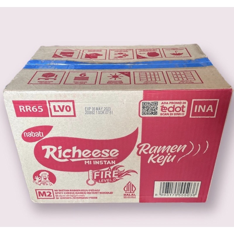 Jual 1 Kardus Mie Richeese Nabati | Shopee Indonesia