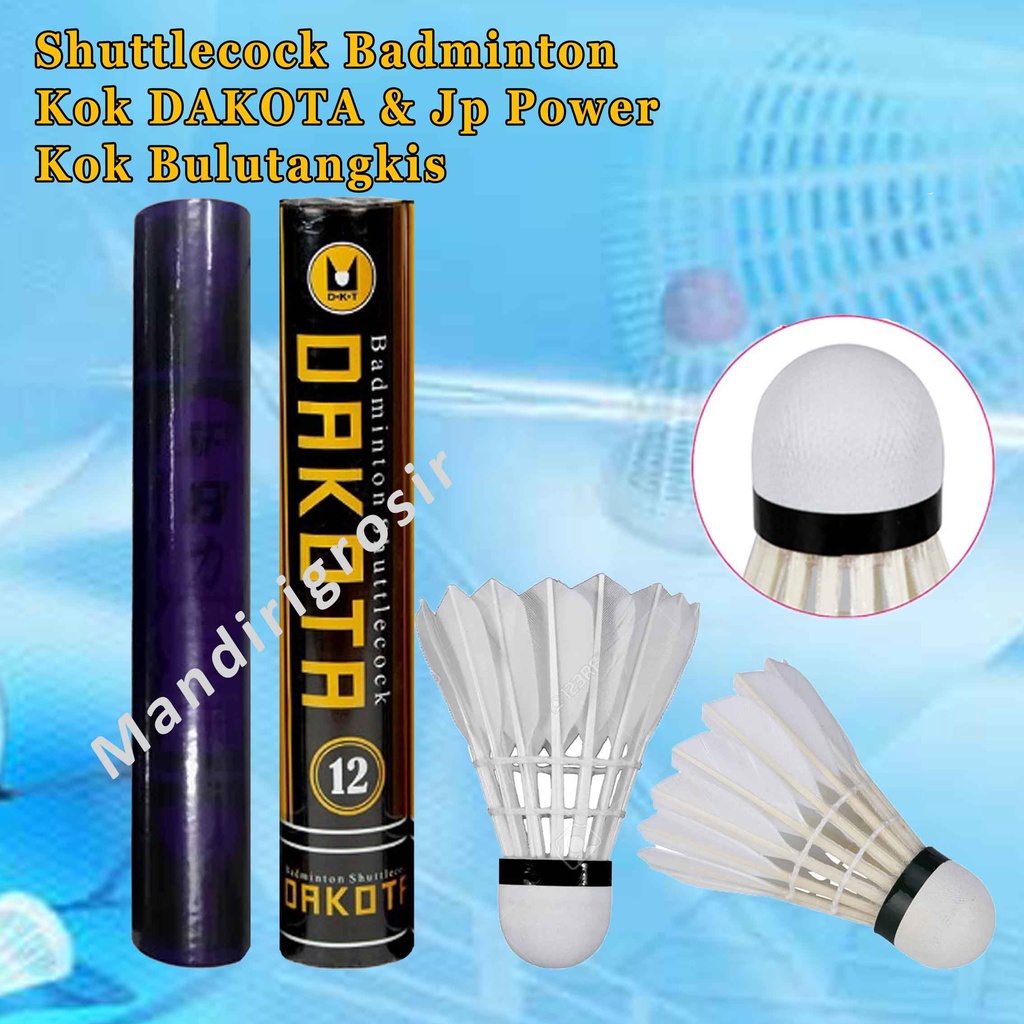 Kok Bulutangkis * Shuttlecock Badminton * Kock Badminton * Isi 12pcs