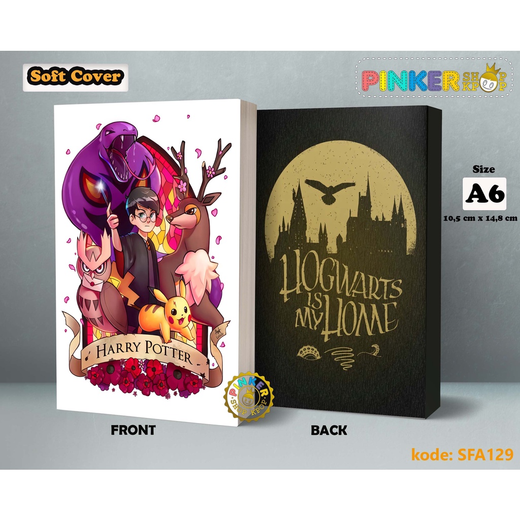 

(SFA129) Pocket Note HARRY POTTER Softcover