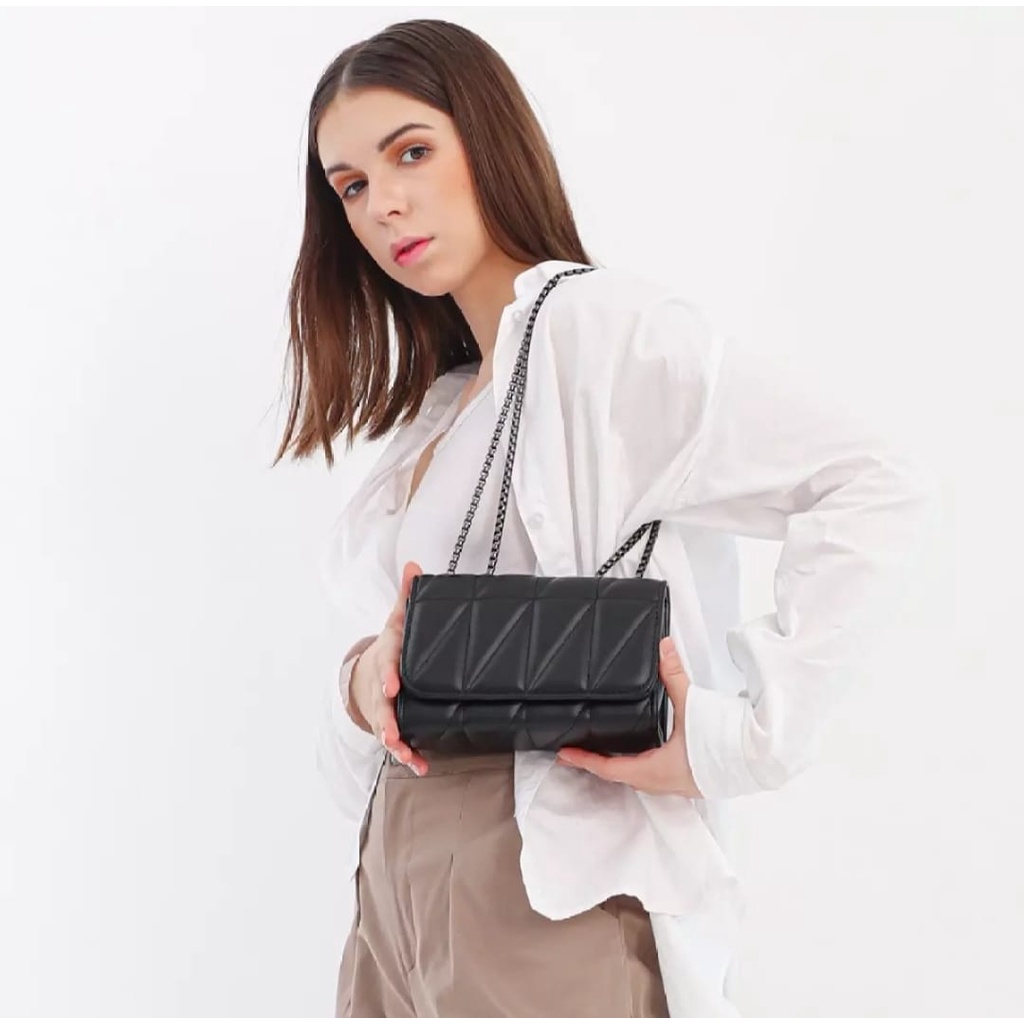 SLING BAG rantai enola original selempang bahu tas wanita cantik korean look