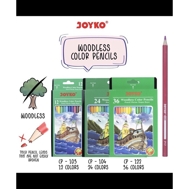 

Pensil Warna Joyko Murah