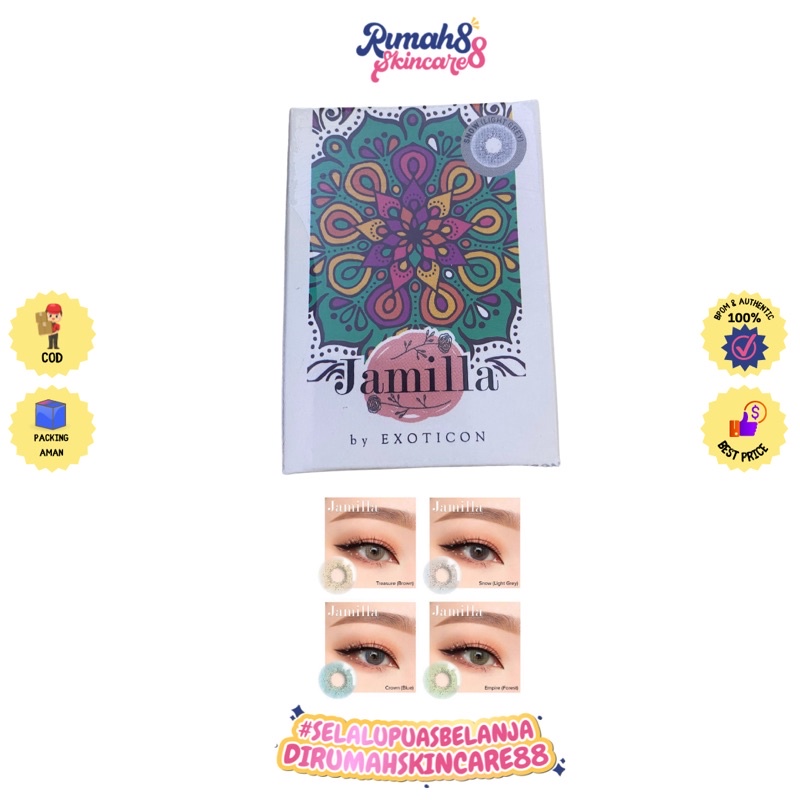 X2 SOFTLENS Exoticon Jamilla 14.5mm