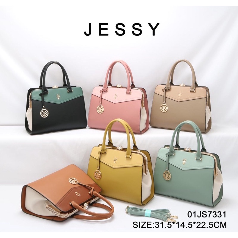 [COD] Jessy Handbag 01JS7331 Tas Wanita Import Original Branded Terbaru Tas Fashion Wanita