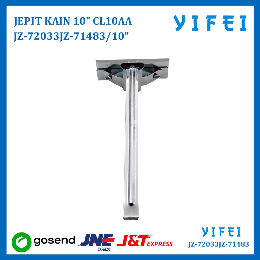 PENJEPIT KAIN BAHAN/JEPIT KAIN 10&quot; CL10AA YIFEI-72033JZ-71483/10&quot;