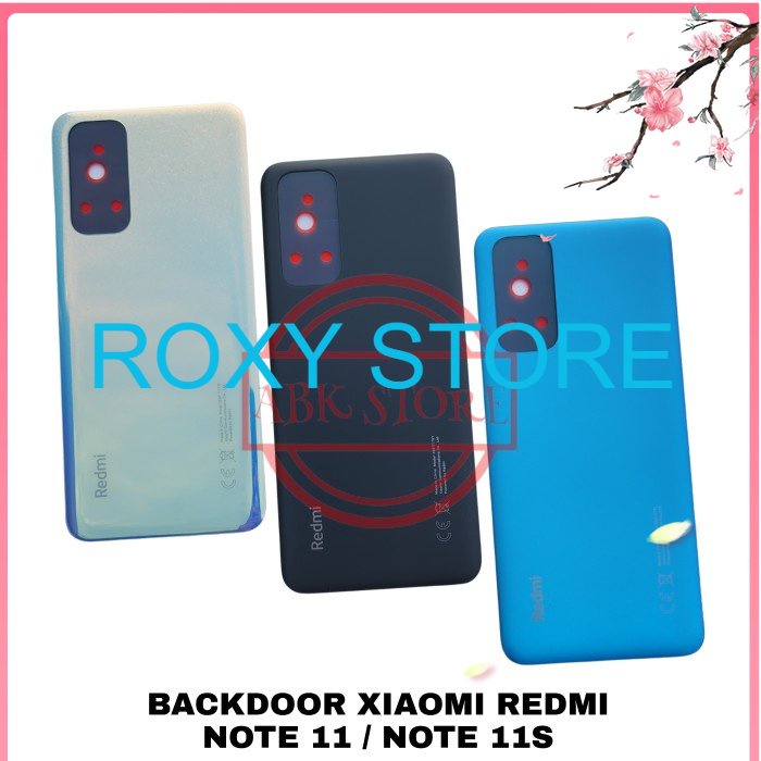 TUTUP BELAKANG BATERAI BACKDOOR BACK CASING XIAOMI REDMI NOTE 11 / 11S