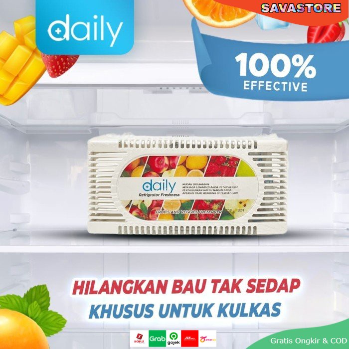 DAILY REFRIGERATOR DEODORIZE BOX ( ANTI BAU KULKAS )